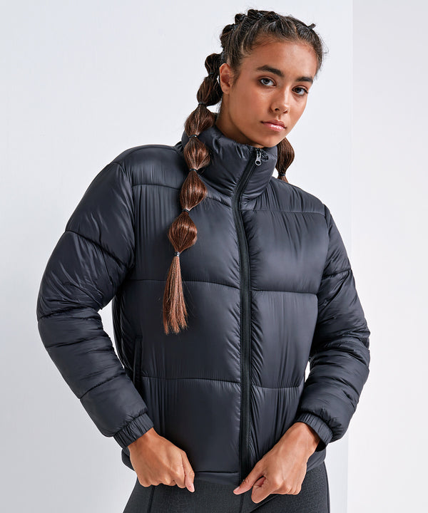 Black - Women's TriDri® padded jacket Jackets TriDri® Conscious cold weather styles, Exclusives, Jackets & Coats, Lightweight layers, New For 2021, New In Autumn Winter, New In Mid Year, Padded & Insulation, Padded Perfection, Women's Fashion Schoolwear Centres