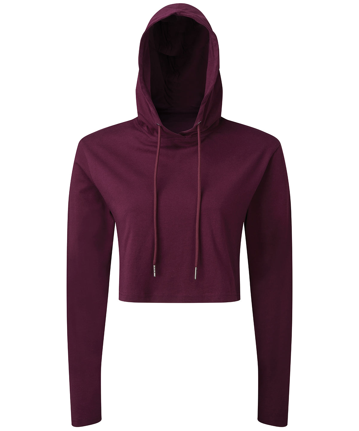 Mulberry - Women's TriDri® cropped hooded long sleeve t-shirt Hoodies TriDri® Activewear & Performance, Back to the Gym, Exclusives, Gymwear, Lounge Sets, Must Haves, Raladeal - Recently Added, Rebrandable, Sports & Leisure, T-Shirts & Vests, Tracksuits, Trending, Trending Loungewear Schoolwear Centres