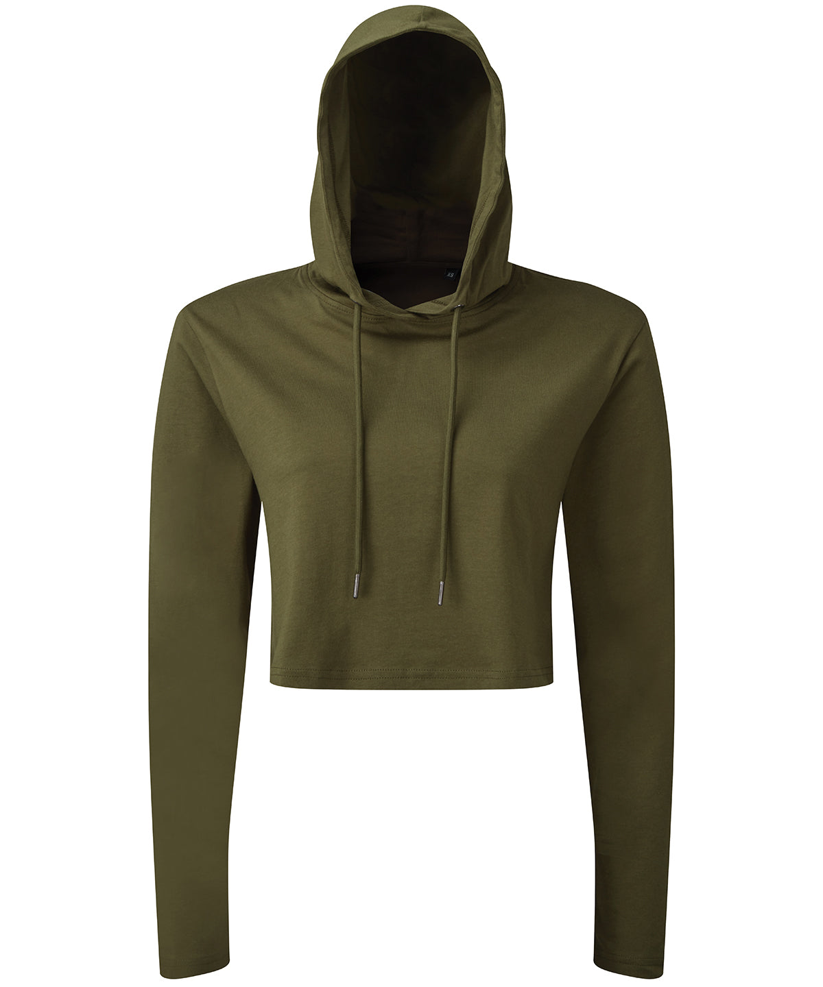 Olive - Women's TriDri® cropped hooded long sleeve t-shirt Hoodies TriDri® Activewear & Performance, Back to the Gym, Exclusives, Gymwear, Lounge Sets, Must Haves, Raladeal - Recently Added, Rebrandable, Sports & Leisure, T-Shirts & Vests, Tracksuits, Trending, Trending Loungewear Schoolwear Centres