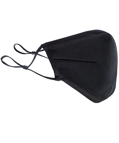 Black - TriDri® Fitness mask Masks TriDri® Activewear & Performance, Back to the Gym, Exclusives, Face Covers, Gifting & Accessories, Heiq Viroblock, New For 2021, New Styles For 2021, Personal Protection, Sports & Leisure Schoolwear Centres