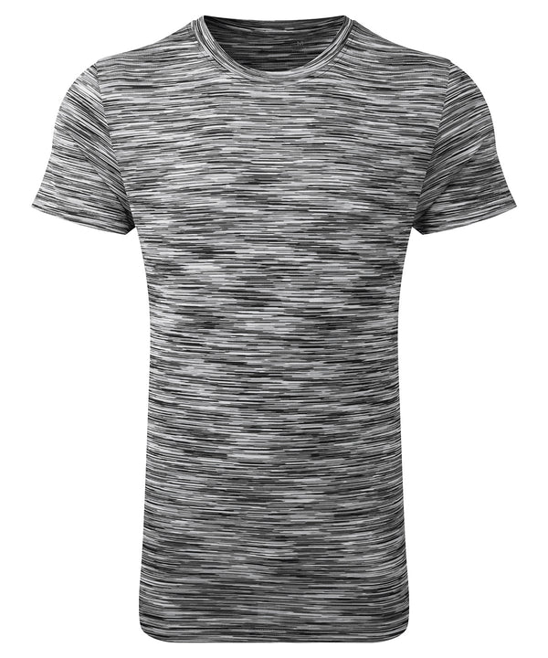 Black/Grey - TriDri® space dye performance t-shirt T-Shirts TriDri® Activewear & Performance, Back to the Gym, Gymwear, New in, T-Shirts & Vests Schoolwear Centres