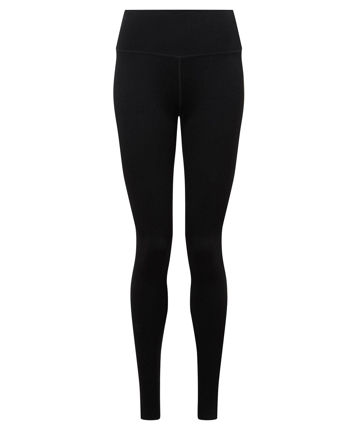 Black - Women's TriDri® custom length seamless leggings Leggings TriDri® Activewear & Performance, Back to the Gym, Exclusives, Leggings, New Styles For 2022, Women's Fashion Schoolwear Centres