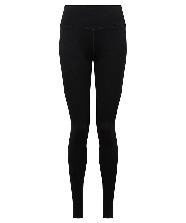 Black - Women's TriDri® custom length seamless leggings Leggings TriDri® Activewear & Performance, Back to the Gym, Exclusives, Leggings, New Styles For 2022, Women's Fashion Schoolwear Centres