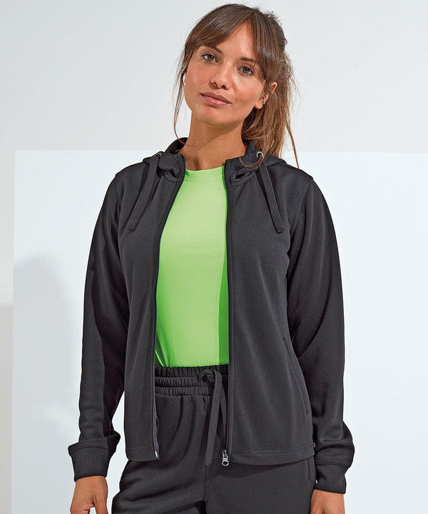 Black - Women's TriDri® Spun Dyed hoodie Hoodies TriDri® Activewear & Performance, Back to the Gym, Co-ords, Exclusives, New Styles For 2022, Organic & Conscious, Women's Fashion Schoolwear Centres