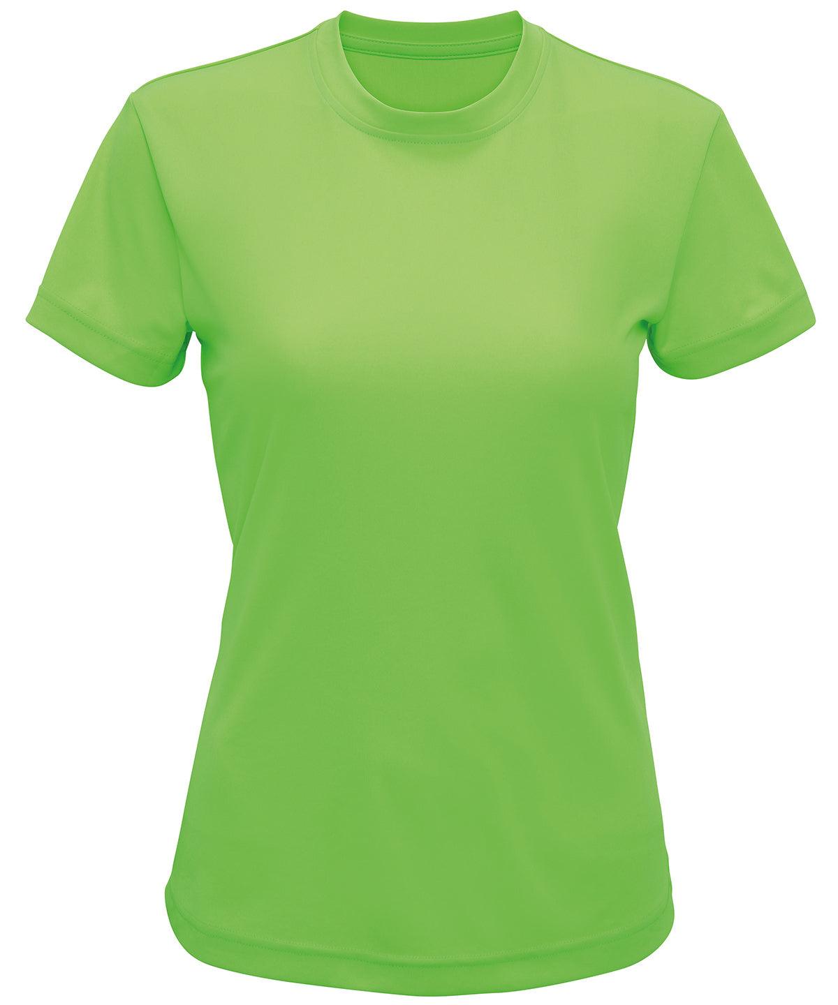 Lightning Green - Women's TriDri® recycled performance t-shirt T-Shirts TriDri® Activewear & Performance, Back to the Gym, Exclusives, New Styles For 2022, Organic & Conscious, Women's Fashion Schoolwear Centres