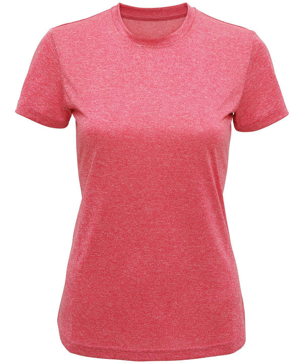 Pink Melange - Women's TriDri® recycled performance t-shirt T-Shirts TriDri® Activewear & Performance, Back to the Gym, Exclusives, New Styles For 2022, Organic & Conscious, Women's Fashion Schoolwear Centres