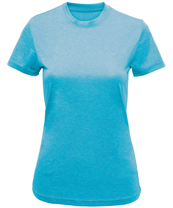 Turquoise Melange - Women's TriDri® recycled performance t-shirt T-Shirts TriDri® Activewear & Performance, Back to the Gym, Exclusives, New Styles For 2022, Organic & Conscious, Women's Fashion Schoolwear Centres