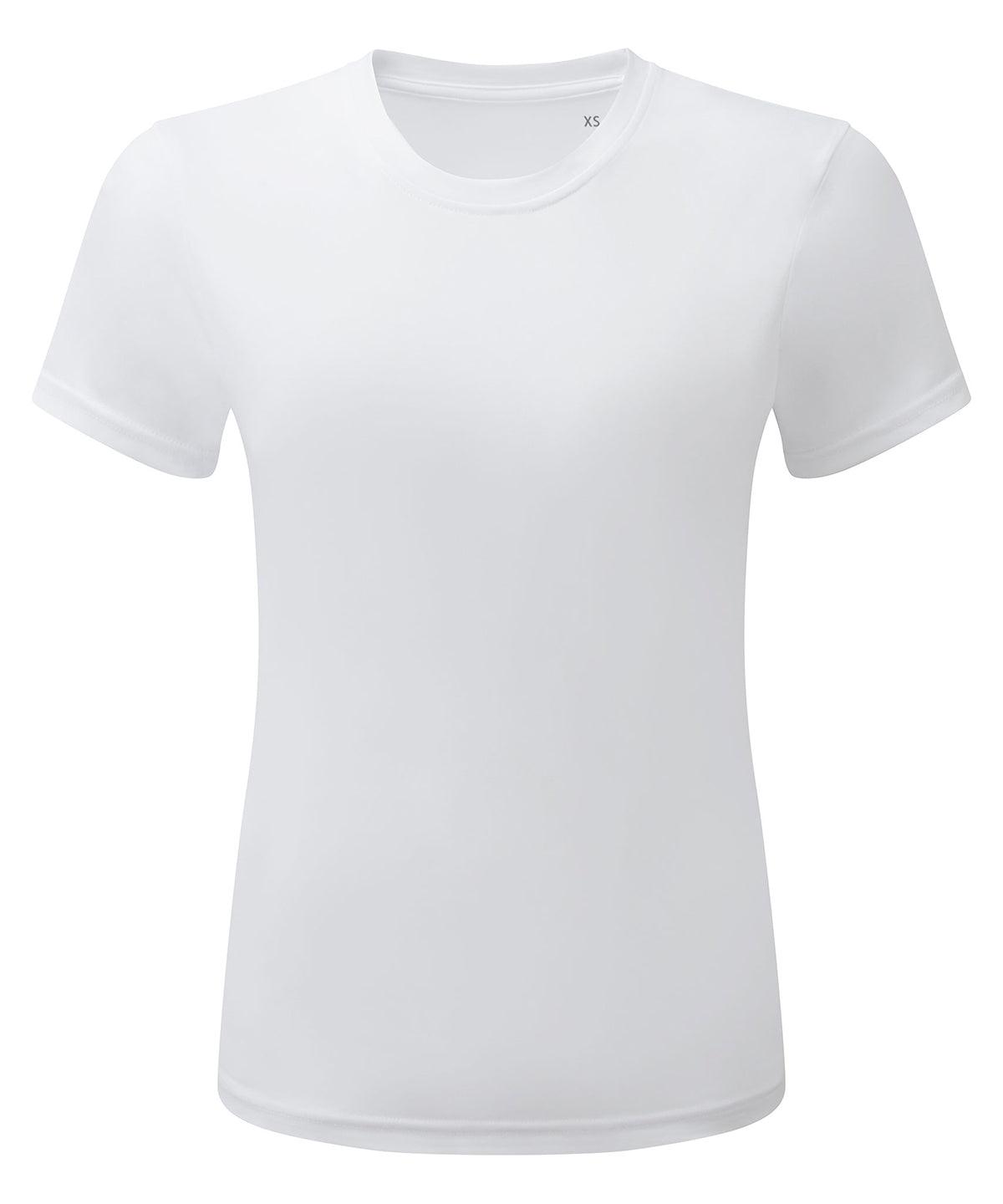 White - Women's TriDri® recycled performance t-shirt T-Shirts TriDri® Activewear & Performance, Back to the Gym, Exclusives, New Styles For 2022, Organic & Conscious, Women's Fashion Schoolwear Centres