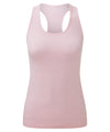 Light Pink Melange - Women's TriDri® recycled seamless 3D fit multi-sport flex vest Vests TriDri® Activewear & Performance, Back to the Gym, Co-ords, Exclusives, New Styles For 2022, Organic & Conscious, Women's Fashion Schoolwear Centres