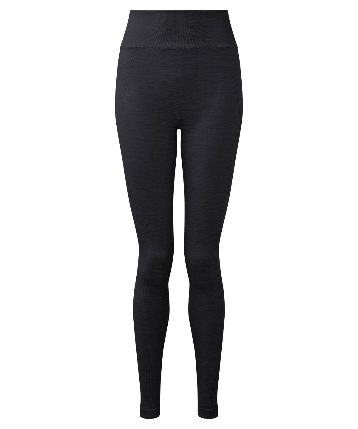 Black - Women's TriDri® recycled seamless 3D fit multi-sport flex leggings Leggings TriDri® Activewear & Performance, Back to the Gym, Co-ords, Exclusives, Leggings, New Styles For 2022, Organic & Conscious, Trending, Women's Fashion Schoolwear Centres