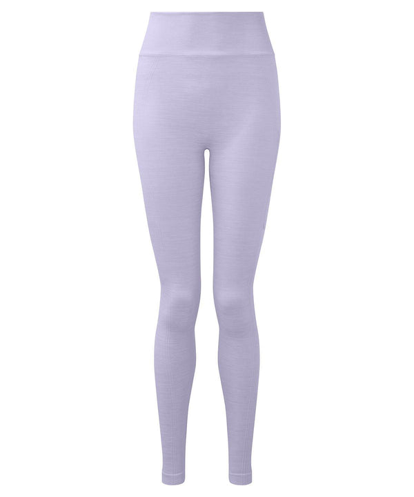 Lilac Melange - Women's TriDri® recycled seamless 3D fit multi-sport flex leggings Leggings TriDri® Activewear & Performance, Back to the Gym, Co-ords, Exclusives, Leggings, New Styles For 2022, Organic & Conscious, Trending, Women's Fashion Schoolwear Centres