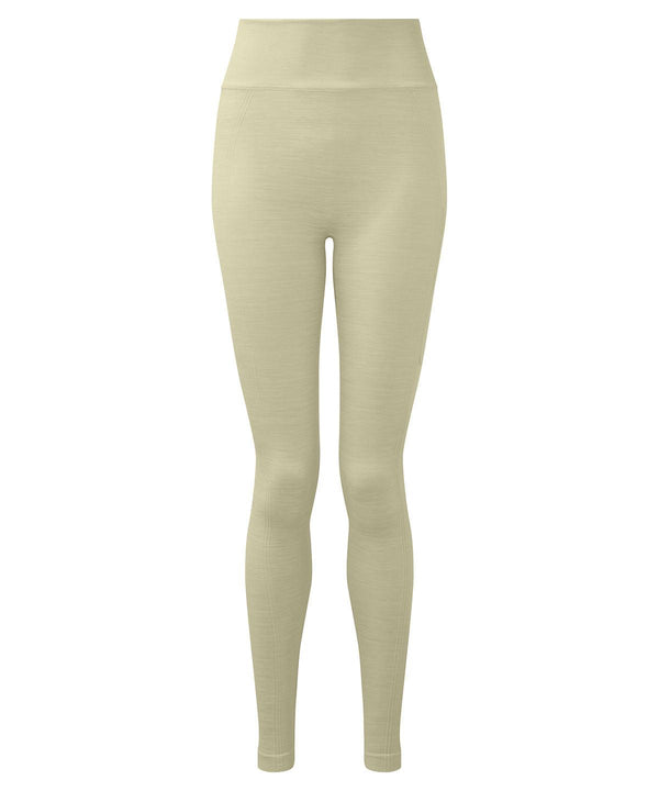 Sage Green Melange - Women's TriDri® recycled seamless 3D fit multi-sport flex leggings Leggings TriDri® Activewear & Performance, Back to the Gym, Co-ords, Exclusives, Leggings, New Styles For 2022, Organic & Conscious, Trending, Women's Fashion Schoolwear Centres