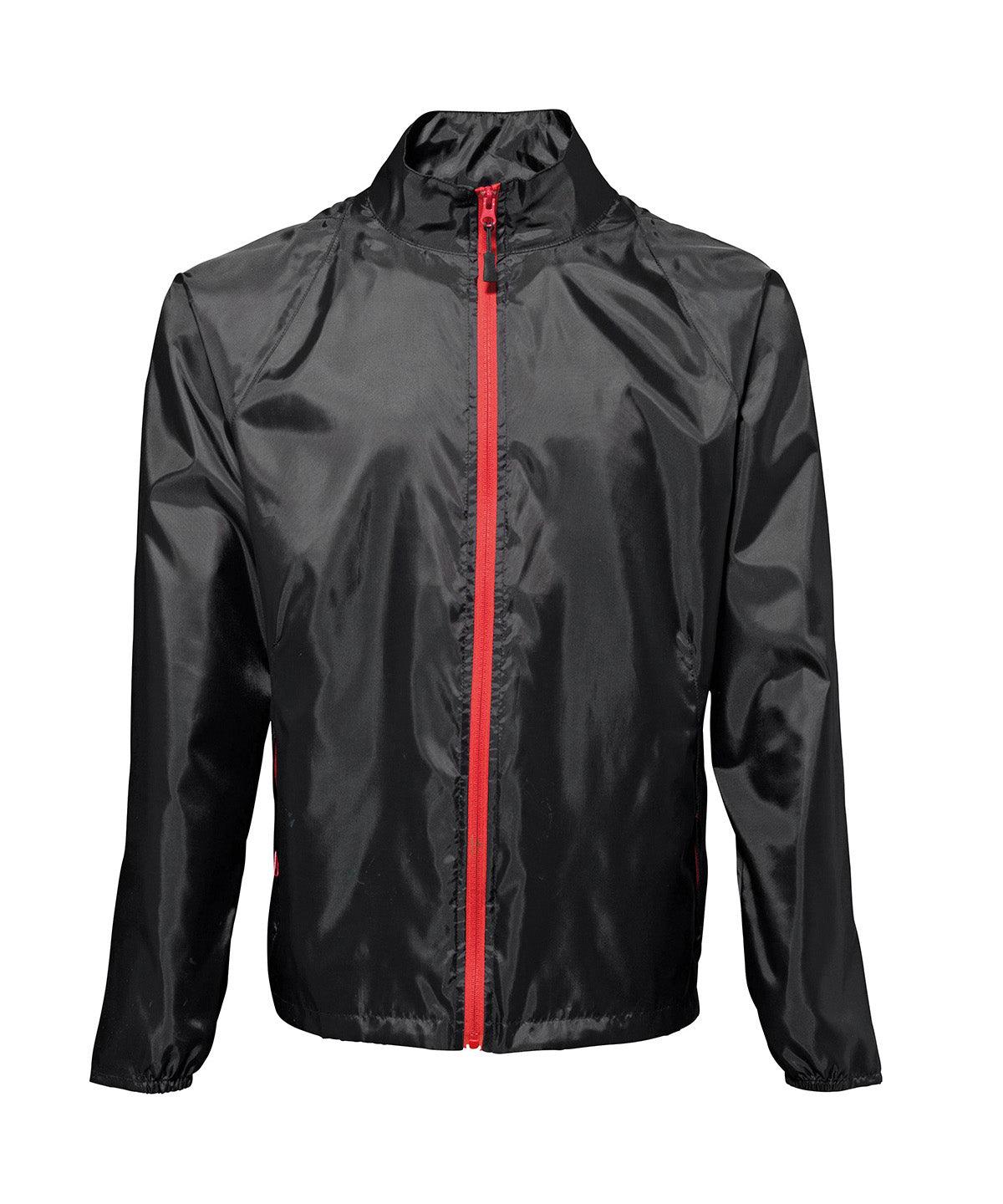 Red/Black - Contrast lightweight jacket Jackets 2786 Alfresco Dining, Camo, Jackets & Coats, Lightweight layers, Rebrandable, S/S 19 Trend Colours Schoolwear Centres