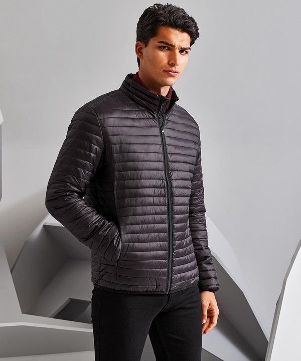 Navy - Tribe fineline padded jacket Jackets 2786 Alfresco Dining, Jackets & Coats, Must Haves, Padded & Insulation, Padded Perfection, Raladeal - Recently Added, Rebrandable Schoolwear Centres
