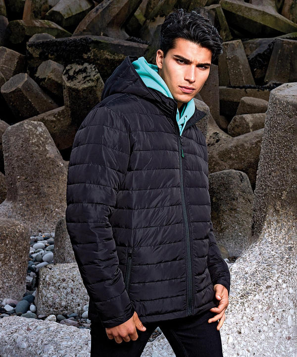 Black - Delmont recycled padded jacket Jackets 2786 Jackets & Coats, New Styles for 2023, Organic & Conscious, Plus Sizes, Rebrandable Schoolwear Centres