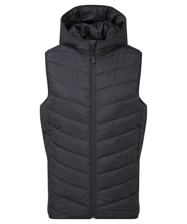 Black - Taurus recycled padded bodywarmer Body Warmers 2786 Gilets and Bodywarmers, New Styles for 2023, Organic & Conscious, Plus Sizes, Rebrandable, Winter Essentials Schoolwear Centres