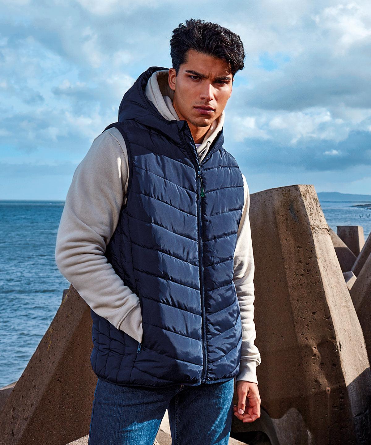 Navy - Taurus recycled padded bodywarmer Body Warmers 2786 Gilets and Bodywarmers, New Styles for 2023, Organic & Conscious, Plus Sizes, Rebrandable, Winter Essentials Schoolwear Centres