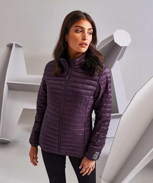 Olive - Women's tribe fineline padded jacket Jackets 2786 Alfresco Dining, Jackets & Coats, Must Haves, Padded & Insulation, Padded Perfection, Rebrandable, Women's Fashion Schoolwear Centres