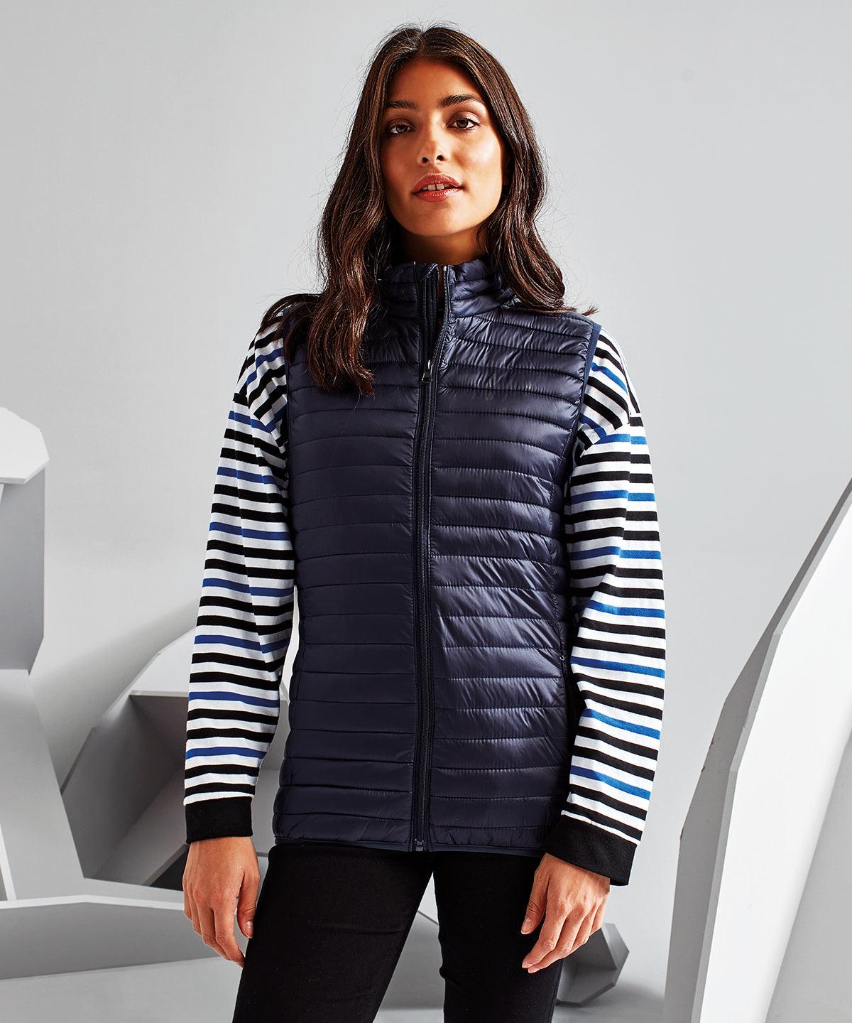 Royal - Women's tribe fineline padded gilet Body Warmers 2786 2022 Spring Edit, Alfresco Dining, Gilets and Bodywarmers, Jackets & Coats, Must Haves, Outdoor Dining, Padded & Insulation, Raladeal - Recently Added, Rebrandable, Women's Fashion Schoolwear Centres