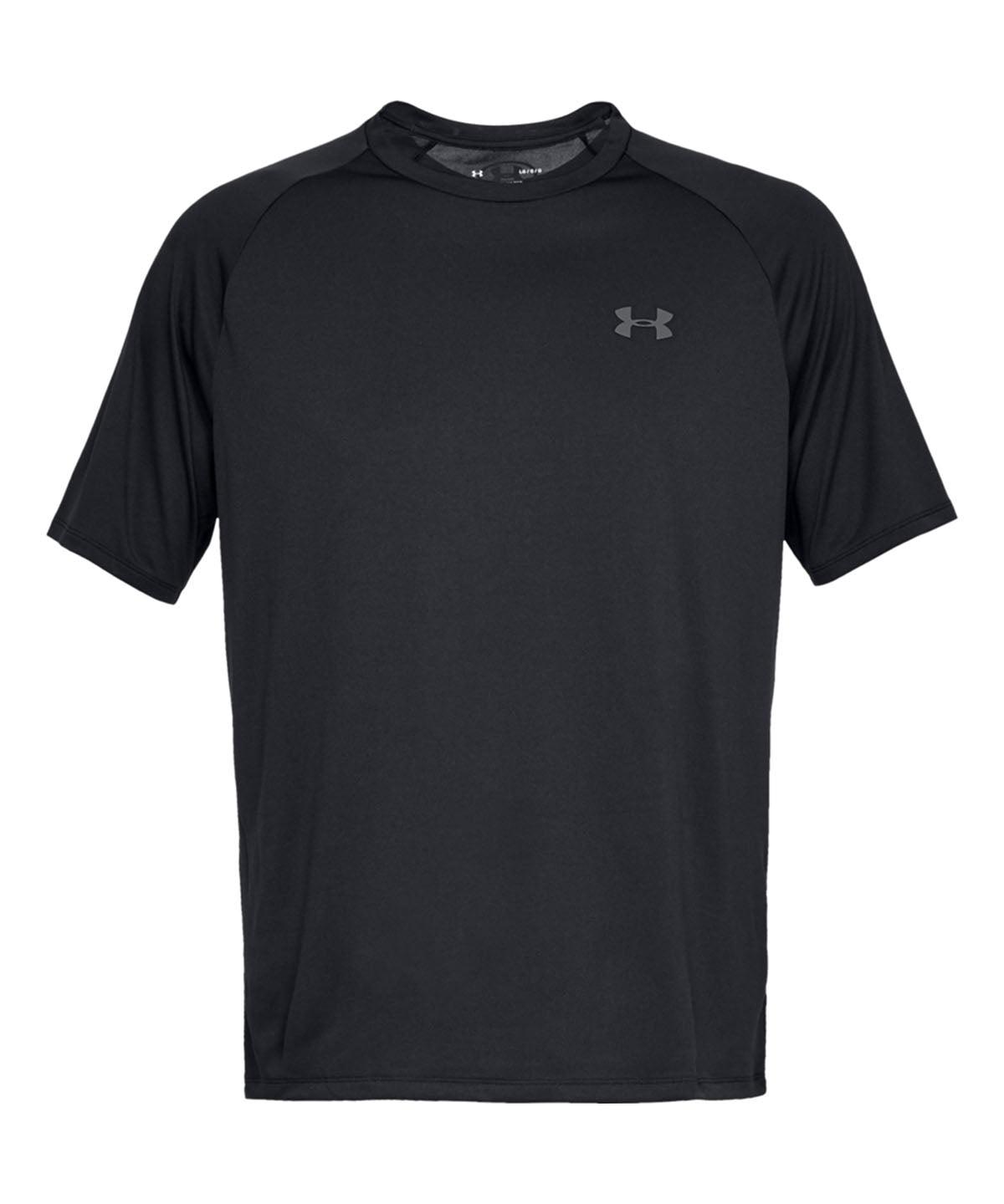Black/Graphite - Tech™ short sleeve T-Shirts Under Armour Activewear & Performance, Back to the Gym, Exclusives, Gymwear, Must Haves, New Sizes for 2021, Plus Sizes, Premium, Premium Sports, Sports & Leisure, T-Shirts & Vests Schoolwear Centres
