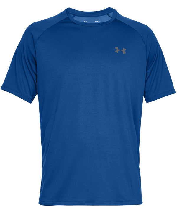 Royal/Graphite - Tech™ short sleeve T-Shirts Under Armour Activewear & Performance, Back to the Gym, Exclusives, Gymwear, Must Haves, New Sizes for 2021, Plus Sizes, Premium, Premium Sports, Sports & Leisure, T-Shirts & Vests Schoolwear Centres