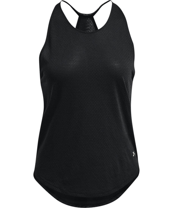 Black/Black/Reflective - UA streaker tank Vests Under Armour Activewear & Performance, Back to the Gym, Exclusives, New Styles For 2022, On-Trend Activewear, Women's Fashion Schoolwear Centres