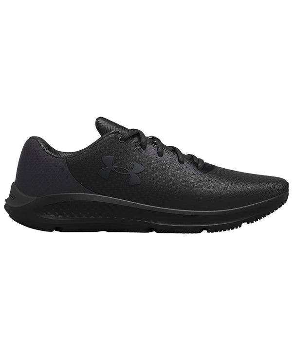 Black/Black/Black - UA charged pursuit 3 trainers Trainers Under Armour Back to the Gym, Exclusives, Footwear, Gymwear, New in, New Styles For 2022 Schoolwear Centres