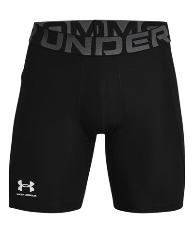 Black/White - UA HG armour shorts Shorts Under Armour Back to the Gym, Exclusives, Gymwear, New Styles For 2022, On-Trend Activewear, Trousers & Shorts Schoolwear Centres