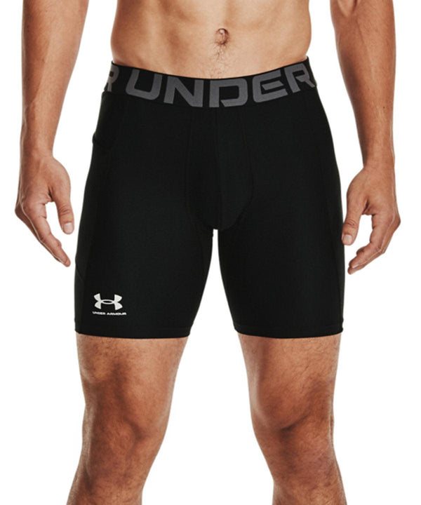Black/White - UA HG armour shorts Shorts Under Armour Back to the Gym, Exclusives, Gymwear, New Styles For 2022, On-Trend Activewear, Trousers & Shorts Schoolwear Centres