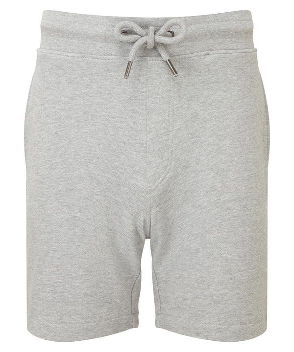 Heather Grey Melange - Men’s Recycled Jersey shorts Shorts Wombat New Styles for 2023, Organic & Conscious, Rebrandable, Trousers & Shorts Schoolwear Centres