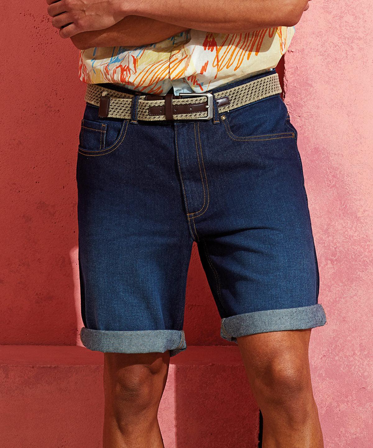 Indigo Denim - Men’s denim shorts Shorts Wombat New Styles for 2023, Rebrandable, Trousers & Shorts Schoolwear Centres