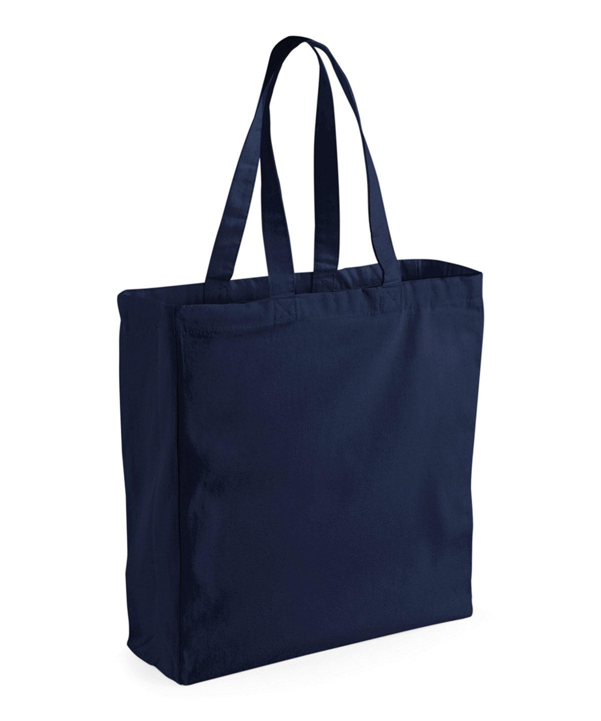 French Navy - Canvas classic shopper Bags Westford Mill Bags & Luggage, Must Haves, New Colours For 2022 Schoolwear Centres