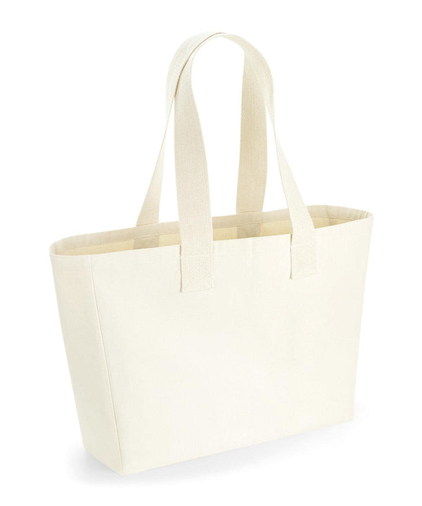 Natural - Everyday canvas tote Bags Westford Mill Bags & Luggage, New Styles for 2023 Schoolwear Centres