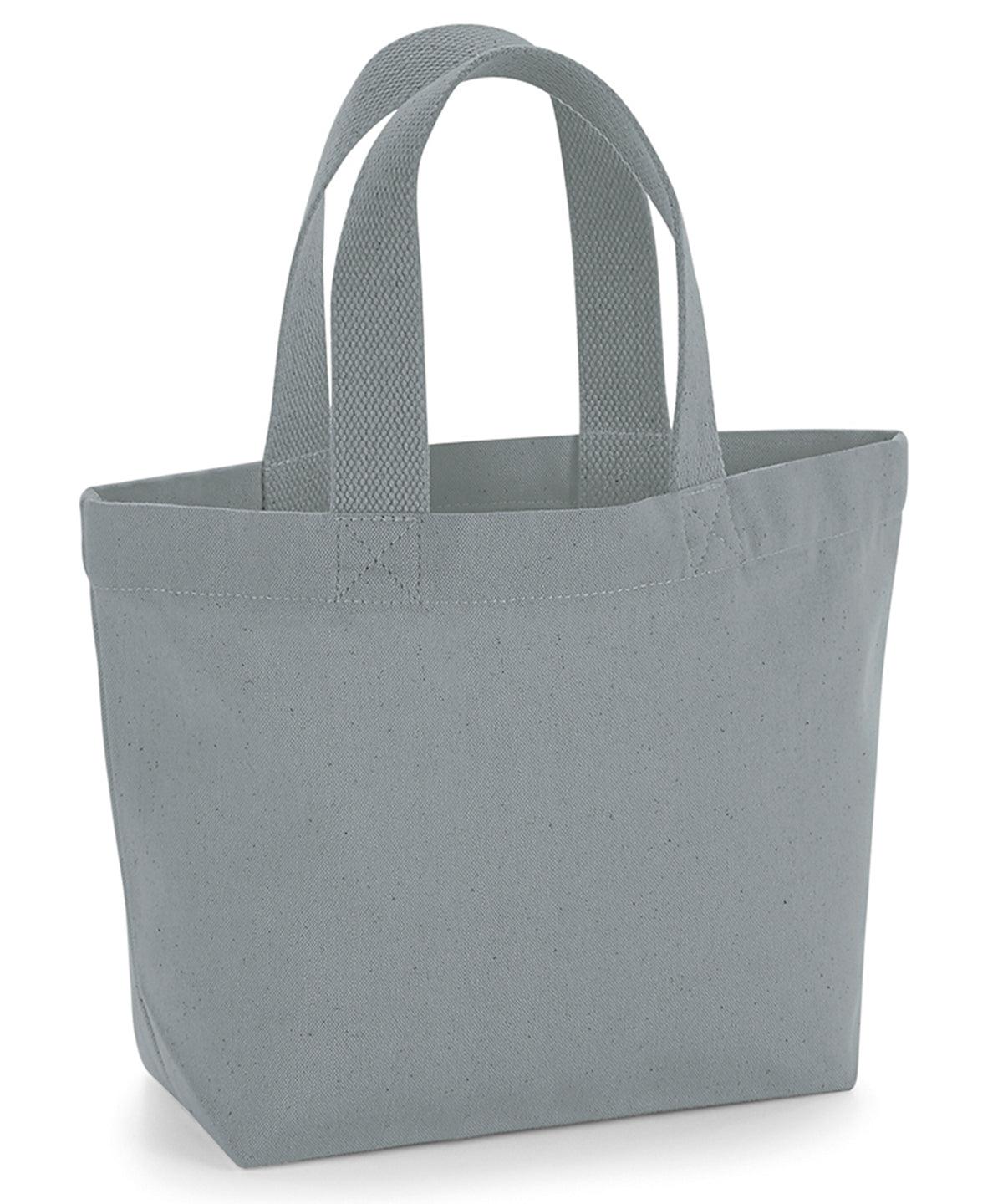 Pure Grey - EarthAware® organic marina mini tote Bags Westford Mill Bags & Luggage, Organic & Conscious Schoolwear Centres