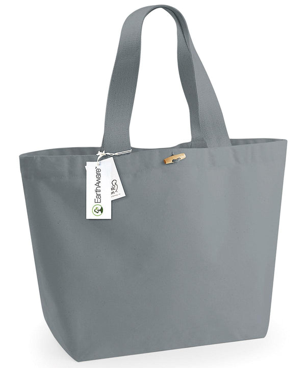 Pure Grey - EarthAware® organic marina tote XL Bags Westford Mill Bags & Luggage, Holiday Season, Organic & Conscious, Summer Accessories Schoolwear Centres