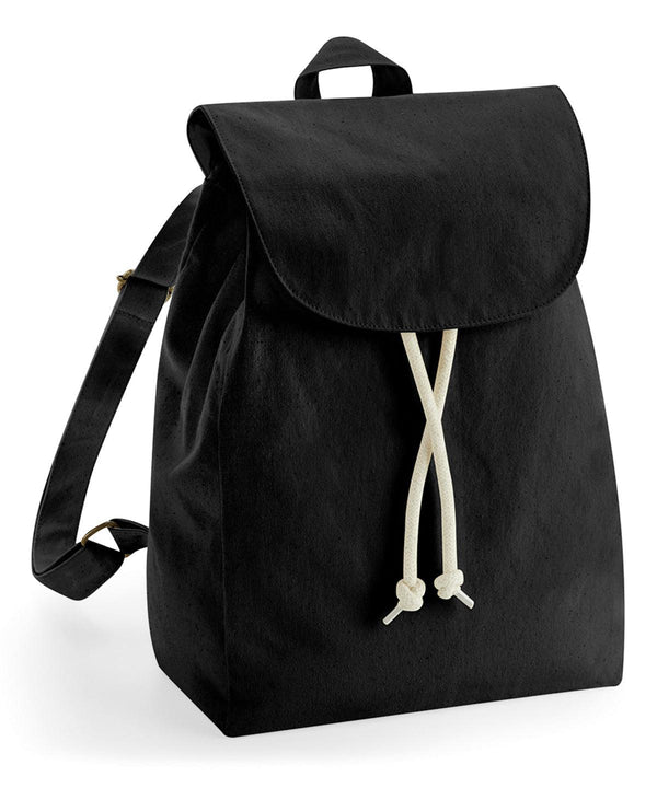 Black - EarthAware® organic rucksack Bags Westford Mill Bags & Luggage, New Styles For 2022, Organic & Conscious Schoolwear Centres