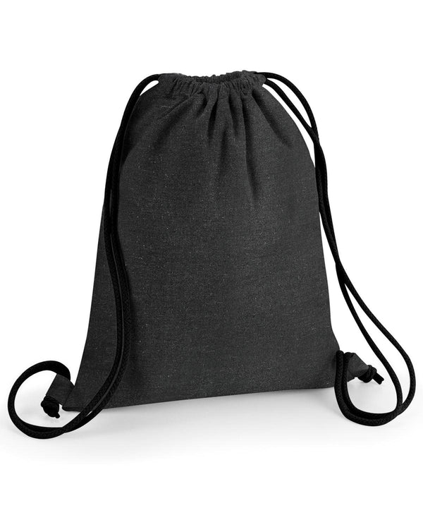 Black - Revive recycled gymsac Bags Westford Mill Bags & Luggage, New Styles For 2022, Organic & Conscious Schoolwear Centres