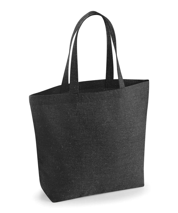 Black - Revive recycled maxi tote Bags Westford Mill Bags & Luggage, New Styles For 2022, Organic & Conscious Schoolwear Centres