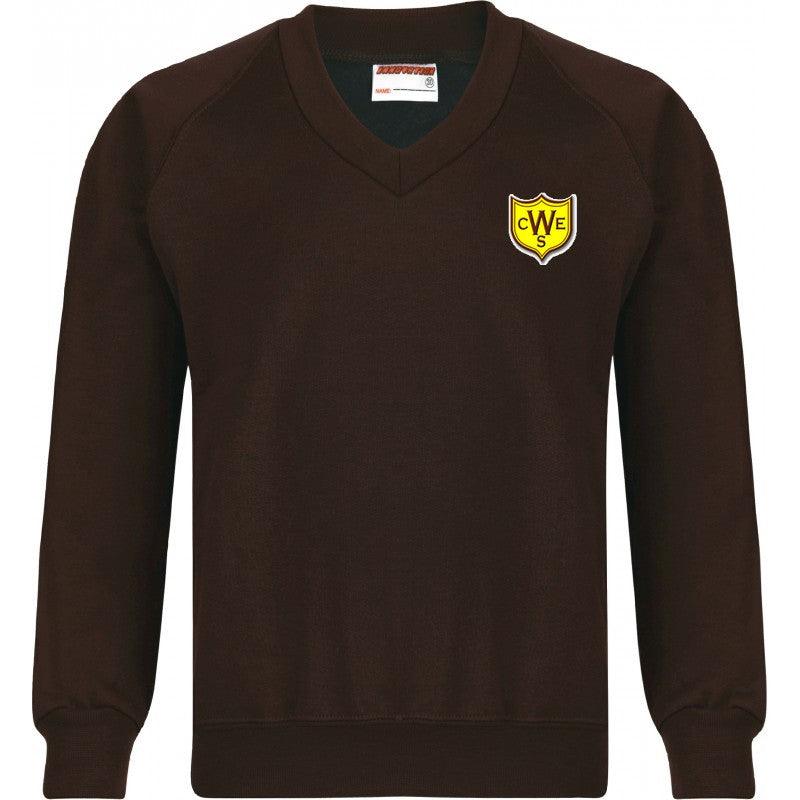 The Wickford Infant School - Sweatshirt (R-neck & V-neck) Jumpers with School Logo - Schoolwear Centres | School Uniform Centres