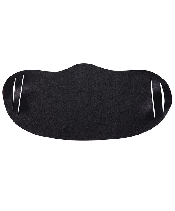 Black - Face cover (Packs of 10 and 50) Face Covers AXQ Face Covers, Gifting, Personal Protection, Selected Protectivewear, Sublimation Schoolwear Centres