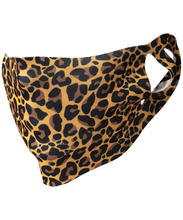 Leopard - Face cover (pack of 50) Face Covers AXQ Face Covers, Personal Protection, Selected Protectivewear, Sublimation Schoolwear Centres