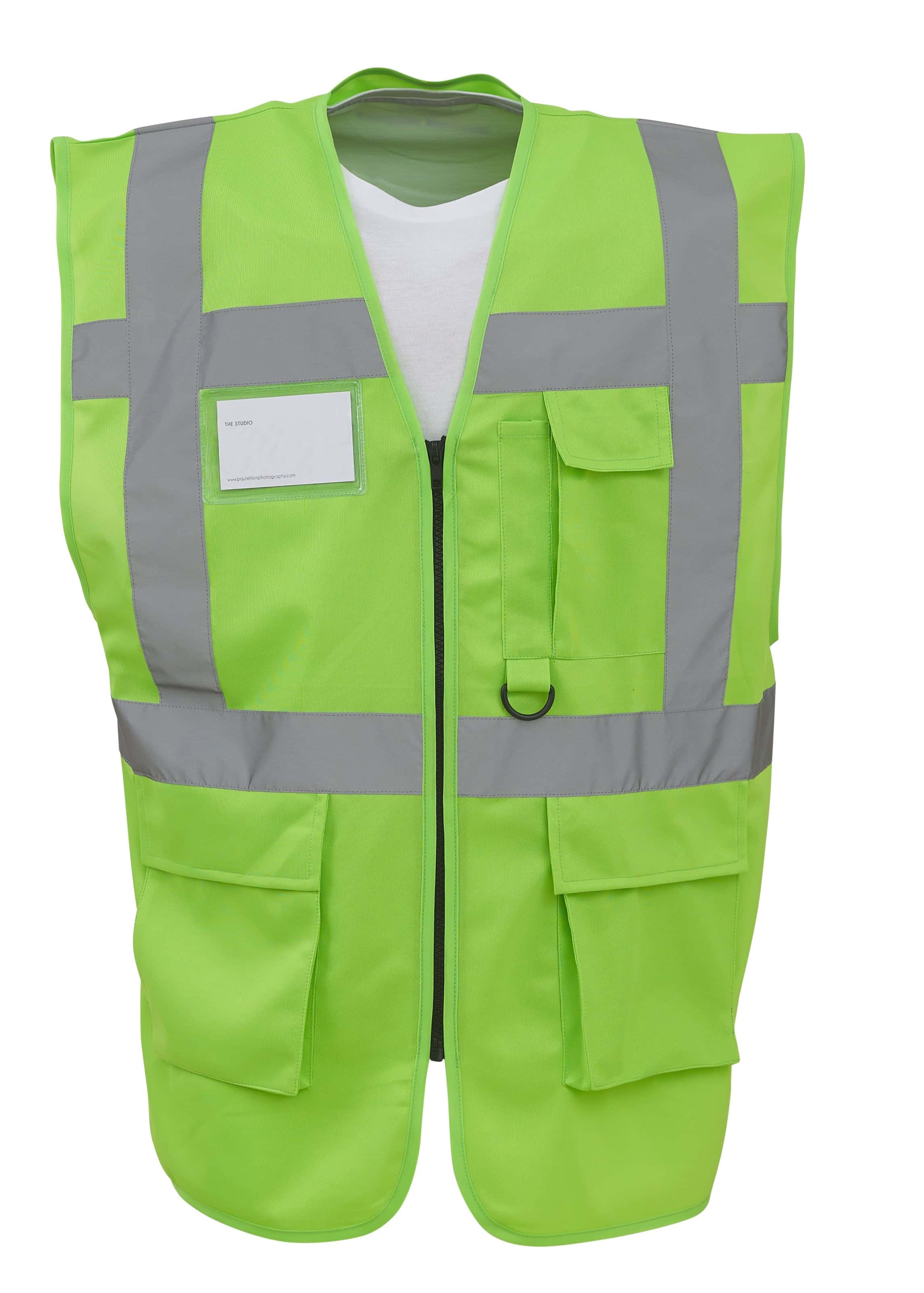 Multi-functional executive hi-vis waistcoat - Schoolwear Centres | School Uniform Centres