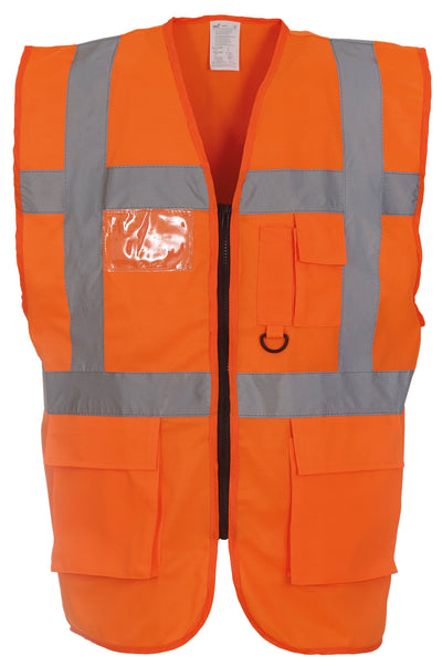 Multi-functional executive hi-vis waistcoat - Schoolwear Centres | School Uniform Centres