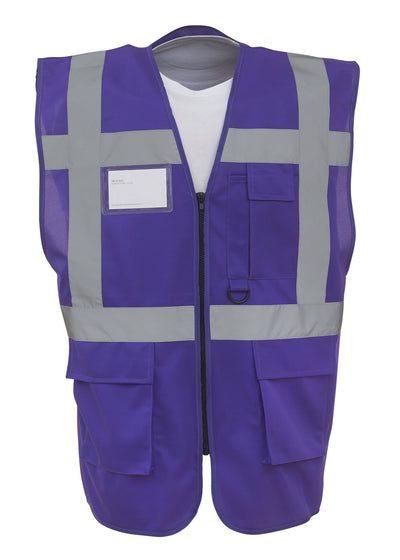 Multi-functional executive hi-vis waistcoat - Schoolwear Centres | School Uniform Centres