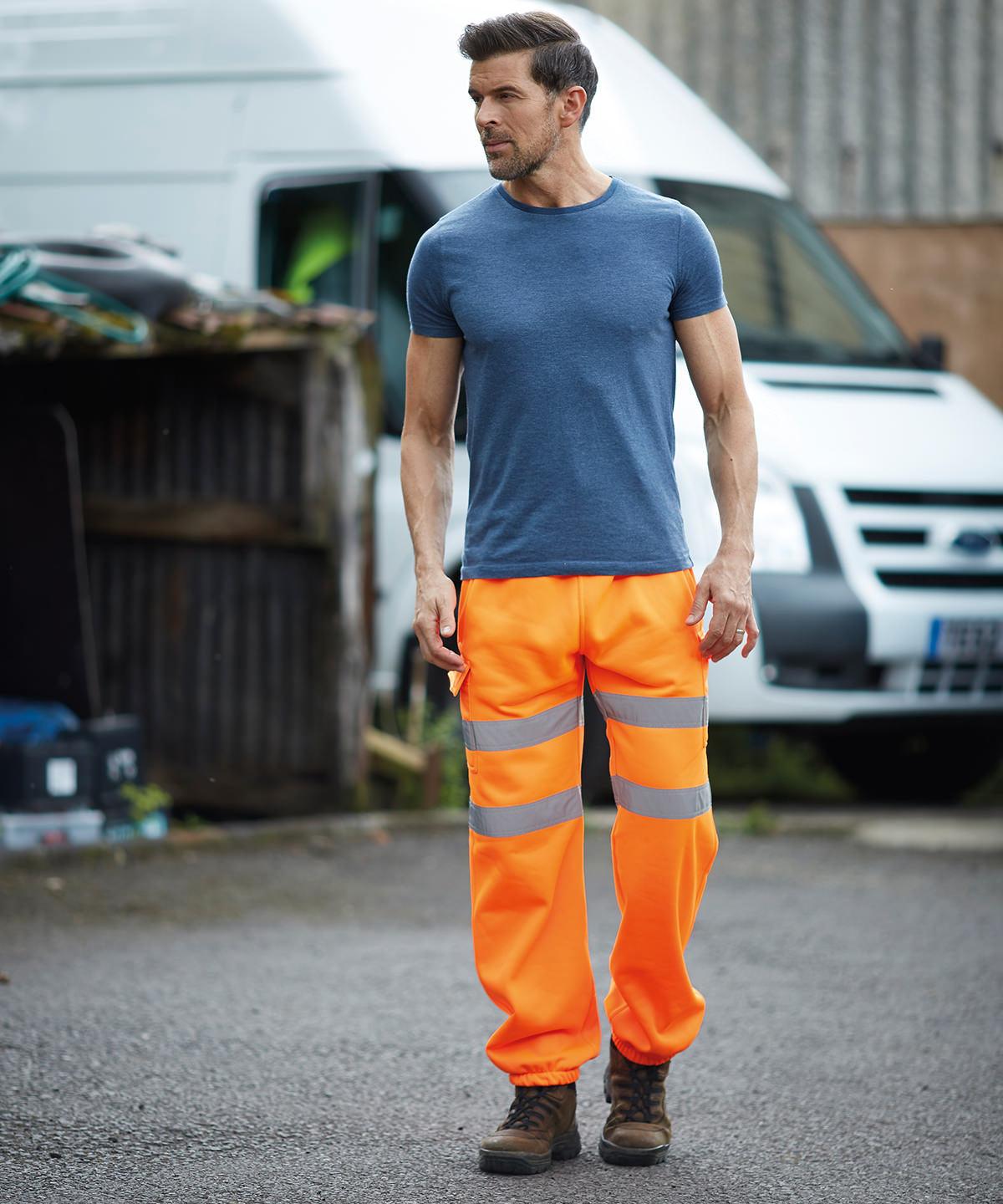 Navy - Hi-vis jogging pants (HV016T) Sweatpants Yoko Joggers, Must Haves, Safetywear Schoolwear Centres