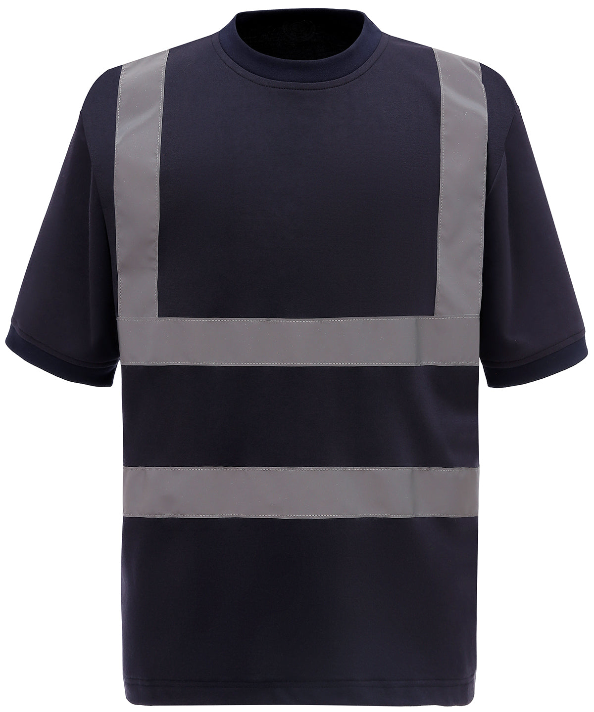 Navy - Hi-vis short sleeve t-shirt (HVJ410) T-Shirts Yoko Must Haves, Plus Sizes, Safetywear, Workwear Schoolwear Centres