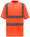 Orange - Hi-vis short sleeve t-shirt (HVJ410) T-Shirts Yoko Must Haves, Plus Sizes, Safetywear, Workwear Schoolwear Centres