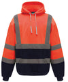 Black - Hi-vis pull-over hoodie (HVK05) Hoodies Yoko Hoodies, Must Haves, Plus Sizes, Safetywear, Workwear Schoolwear Centres