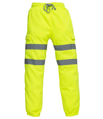 Yoko Hi-Vis Jog Pants | Yellow Trousers Yoko hi-vis, Hi-vis Adult, Hi-vis Reflective Border Kids Waistcoat, Hi-vis Tops, Hi-Viz Premium P.E. Bag, style-yk034, workwear, Yoko Schoolwear Centres