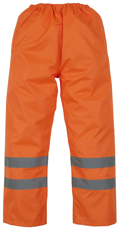 Hi-vis waterproof overtrousers - Schoolwear Centres | School Uniform Centres
